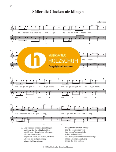 Süßer die Glocken nie klingen